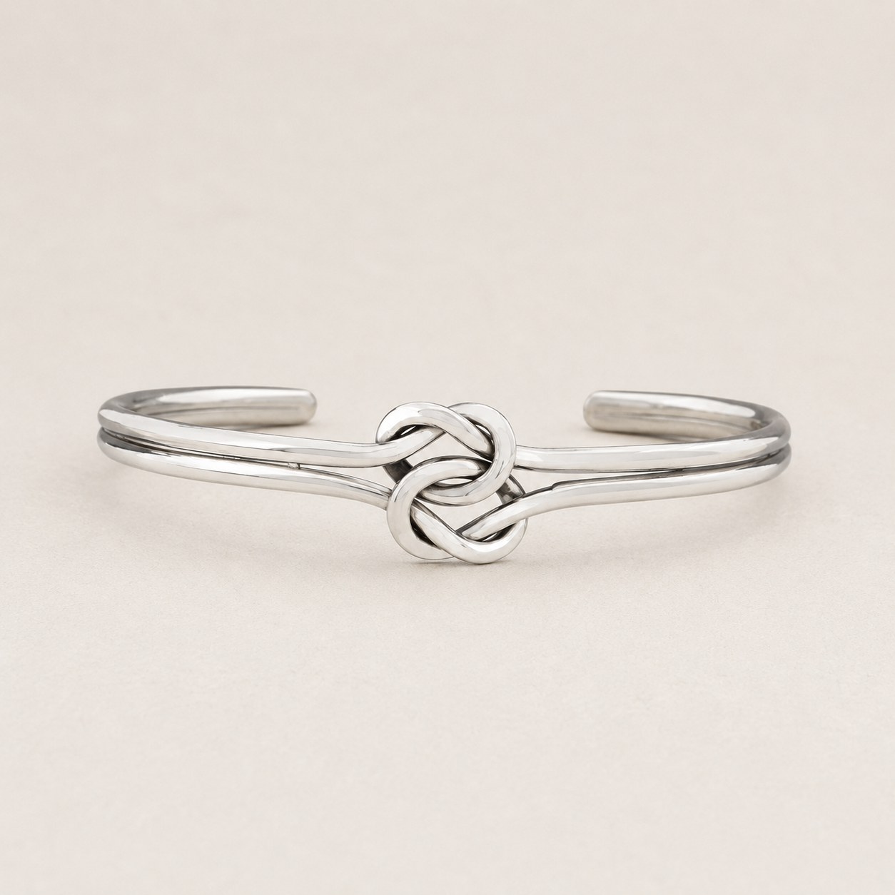 Double Knot Cuff Bracelet