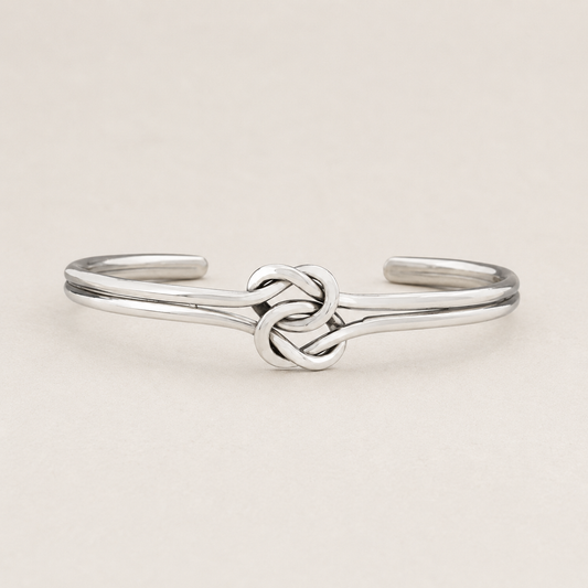 Double Knot Cuff Bracelet