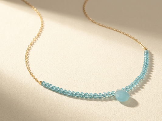 Beaded Stones Necklace