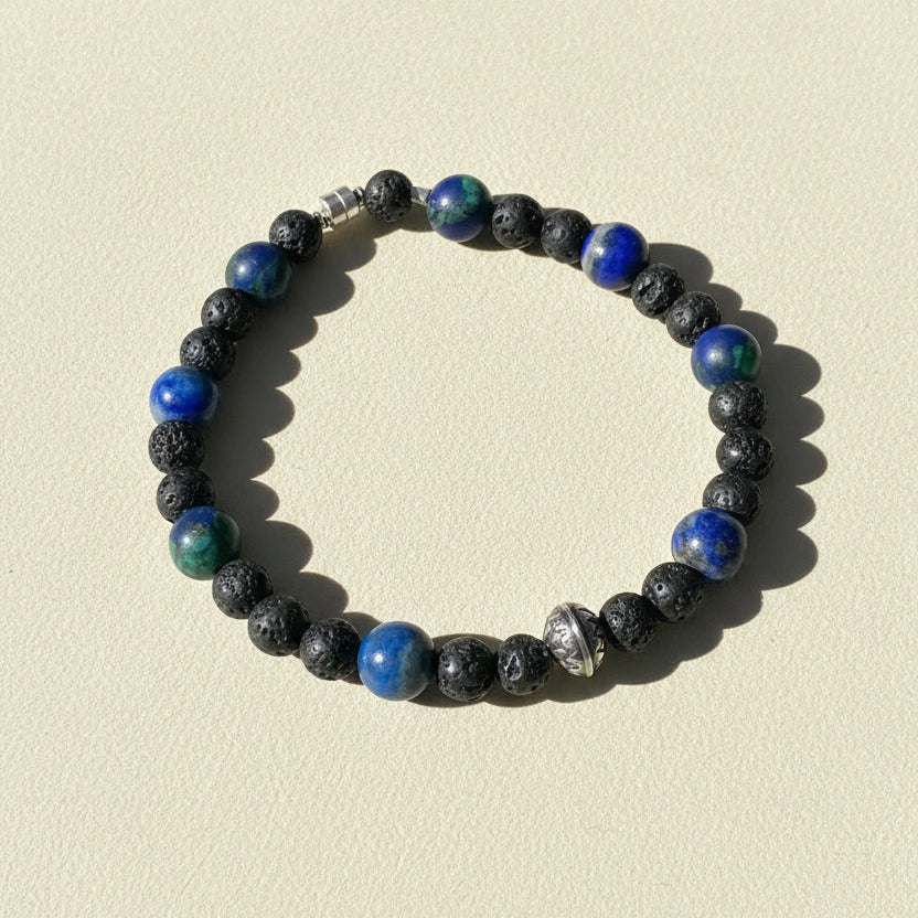 Stone Grandfather Bracelet