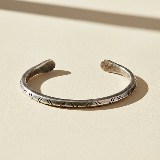 Jock Favour Snake Head Cuff Bracelet Large