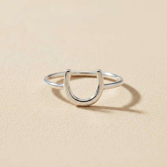Dainty Horseshoe Ring