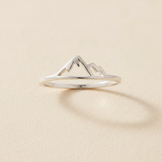 Snow Cap Mountain Ring