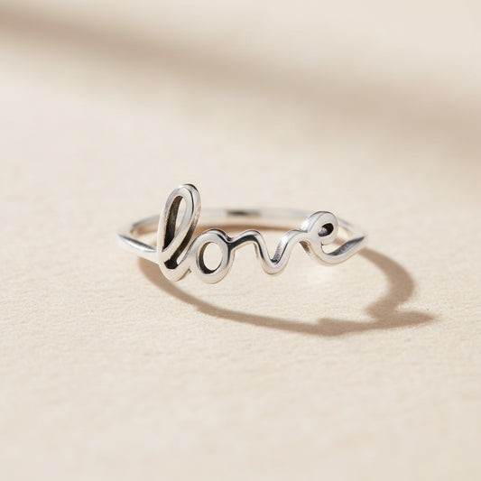 Love Script Ring