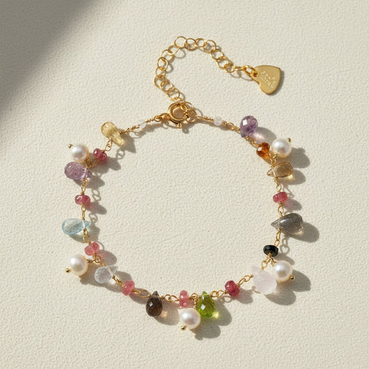 Wildflower Freshwater Pearl Bracelet