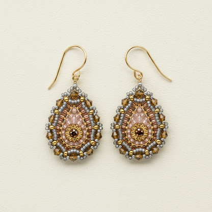 Blush Teardrop Earrings