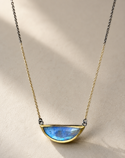 Crescent Split Necklace
