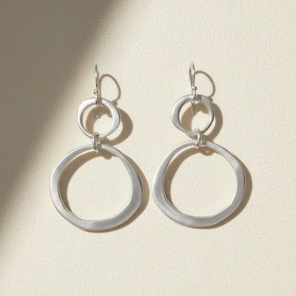 Organic Circles Earrings