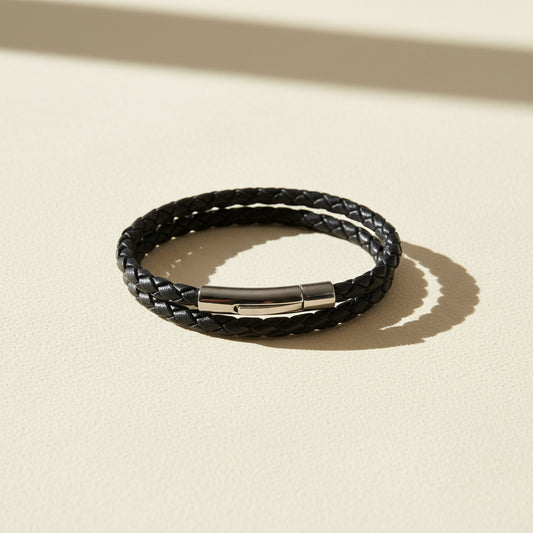 Cooper Leather Bracelet