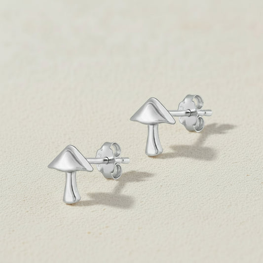 Mushroom Stud Earrings