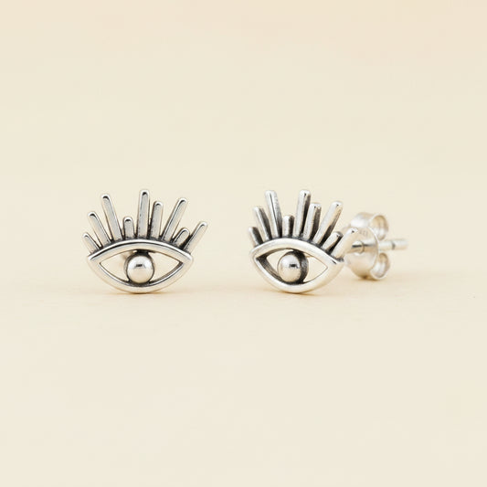 Protection Eye Stud Earrings