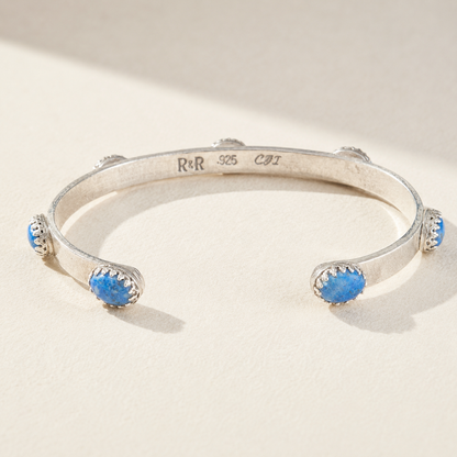 Seven Nation Denim Lapis Cuff
