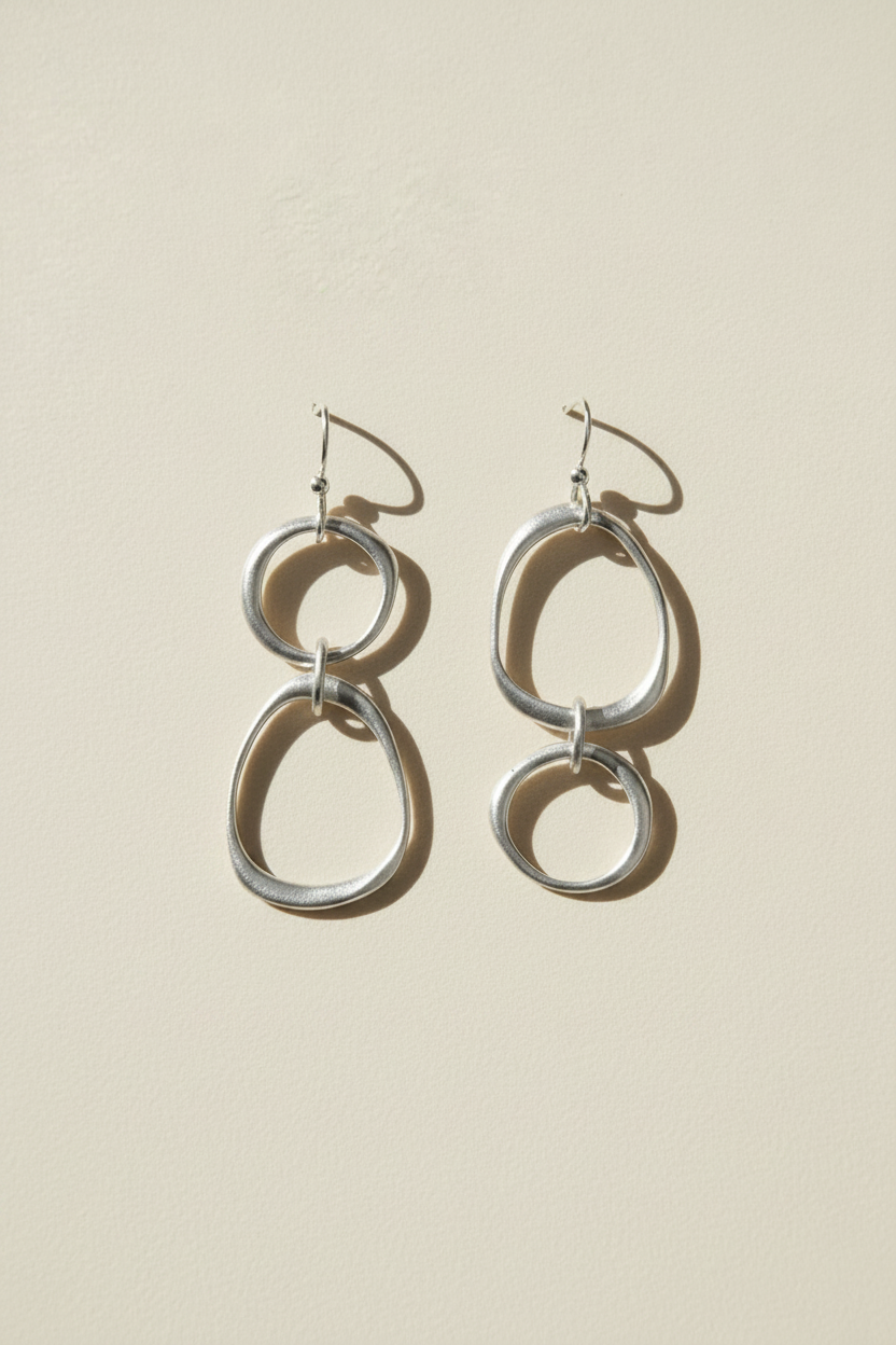 Organic Circles Earrings