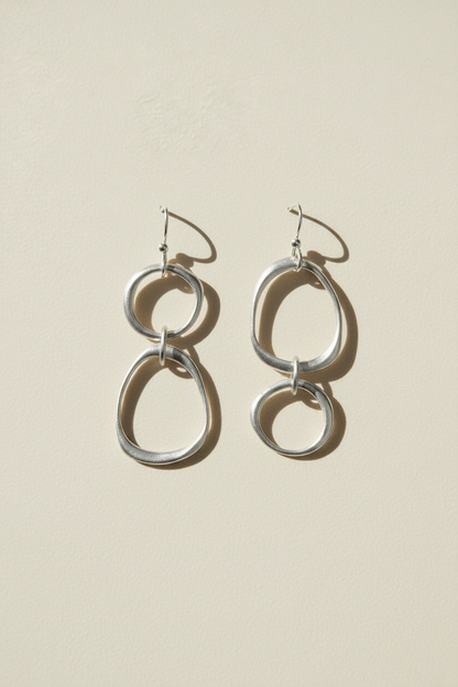 Organic Circles Earrings