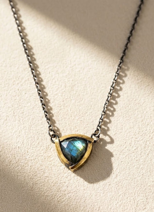 Petite Tri Fold Necklace