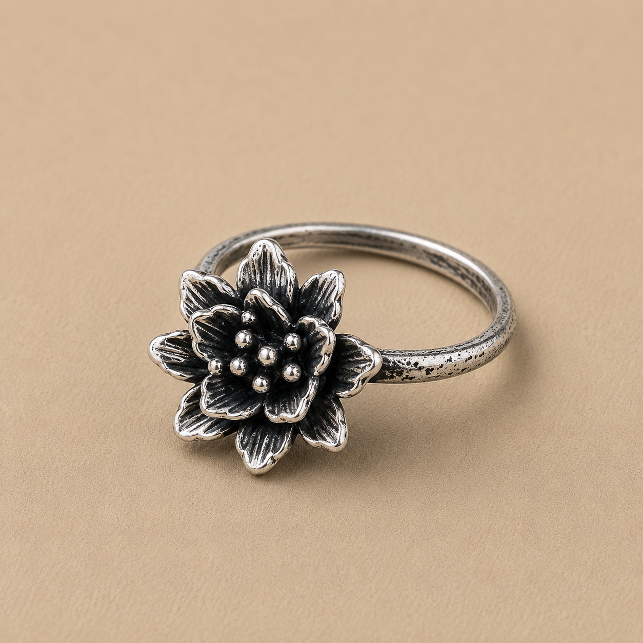 Sterling Silver Finger Bouquet