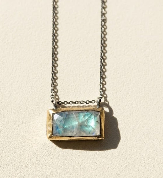 Rectangle Fold Necklace