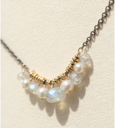 Cloud Cluster Necklace