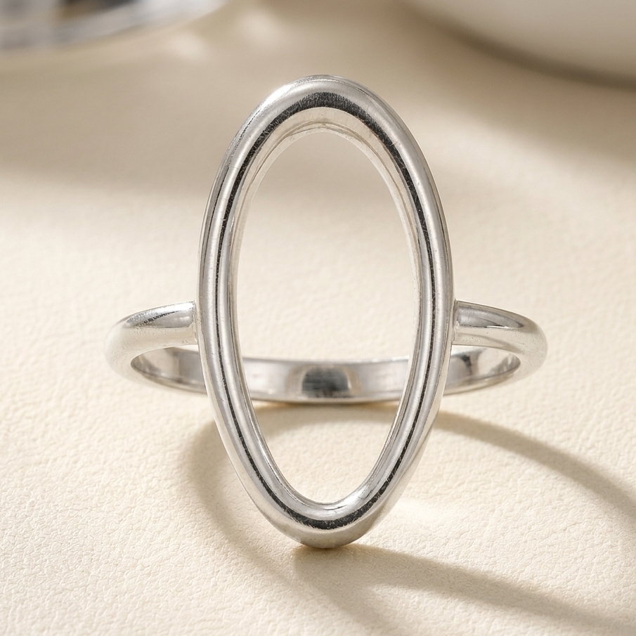 Organic Oval Ring