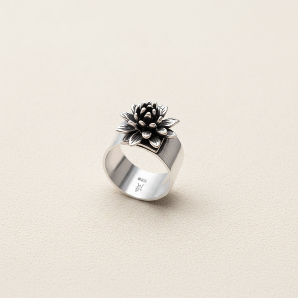 Dahlia Adjustable Ring