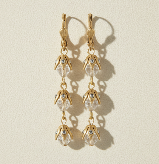 Florence Floral Drop Earring