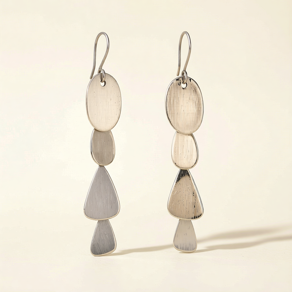 Abstract Organic Cascade Earrings