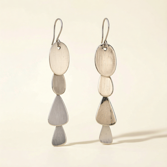 Abstract Organic Cascade Earrings