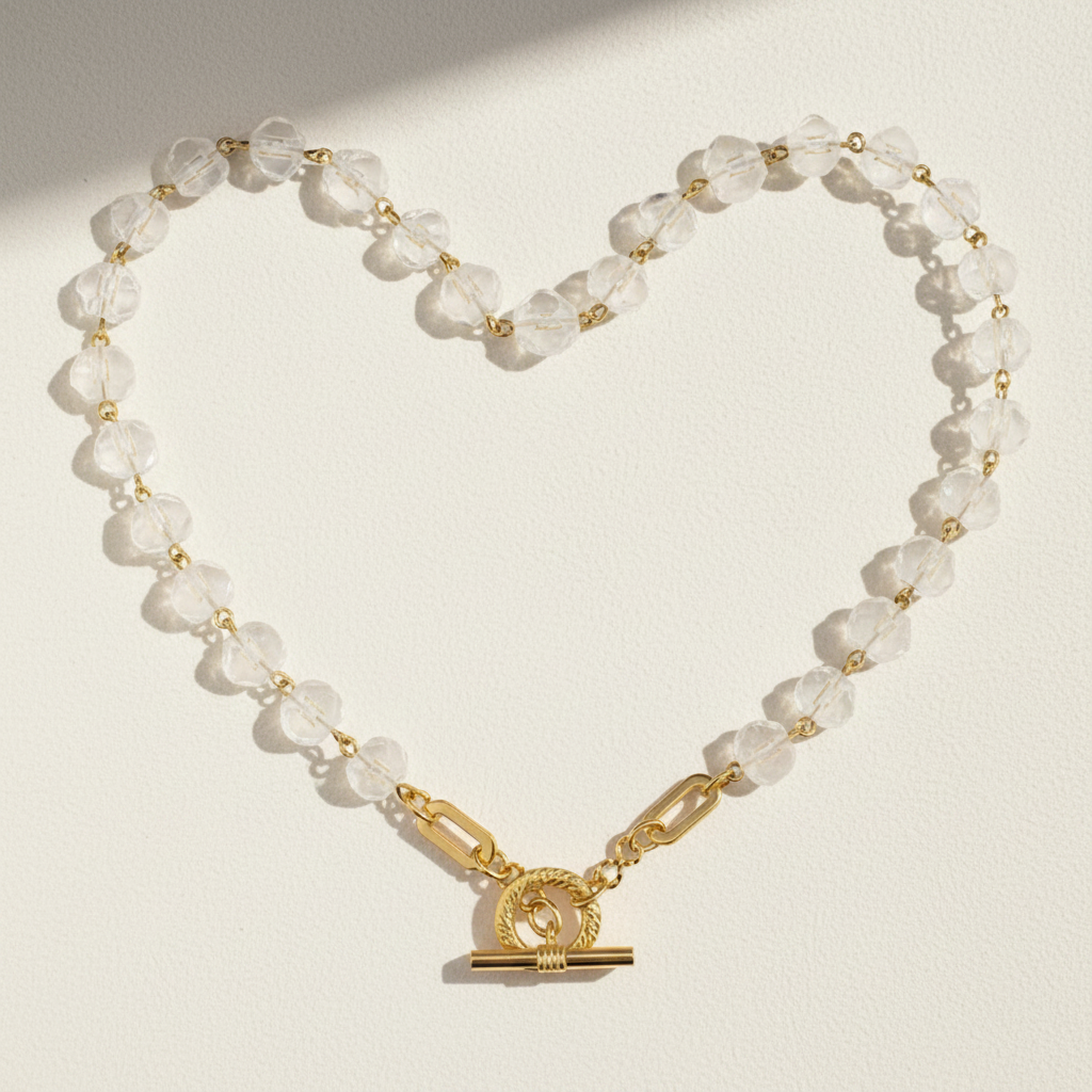 Sia Crystal Chandelier Necklace