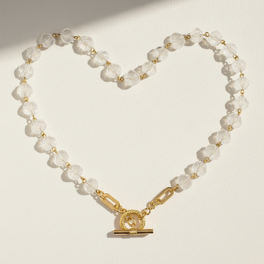 Sia Crystal Chandelier Necklace