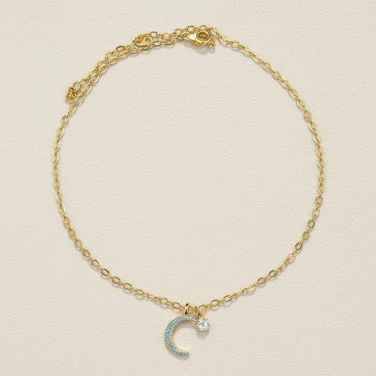 Moon & Star Necklace