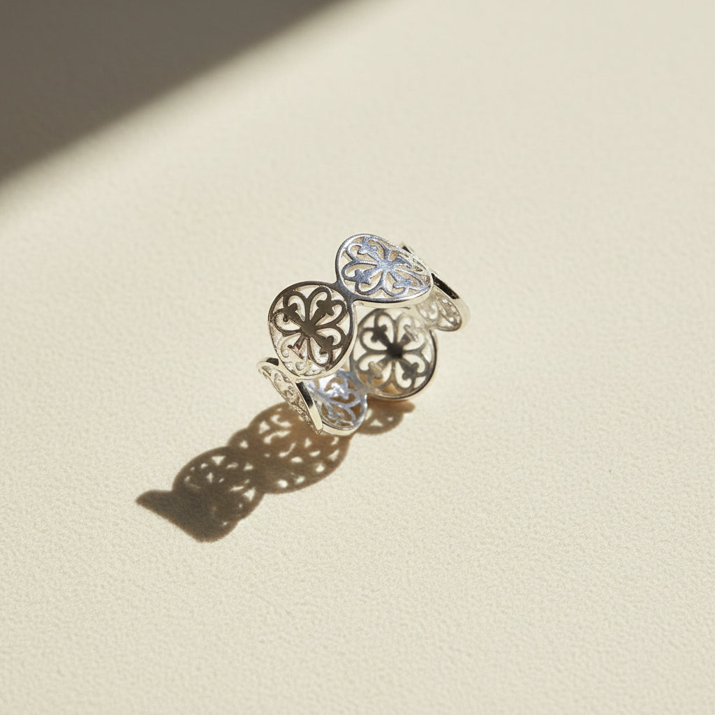 Filigree Circles Ring