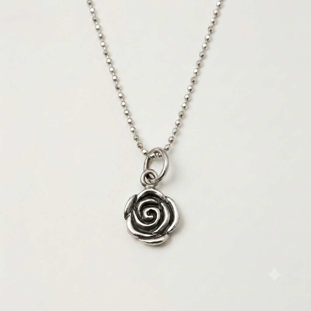 Ramble on Rose Pendant Necklace