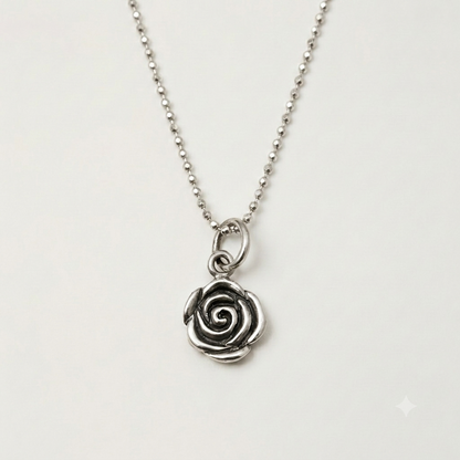 Ramble on Rose Pendant Necklace
