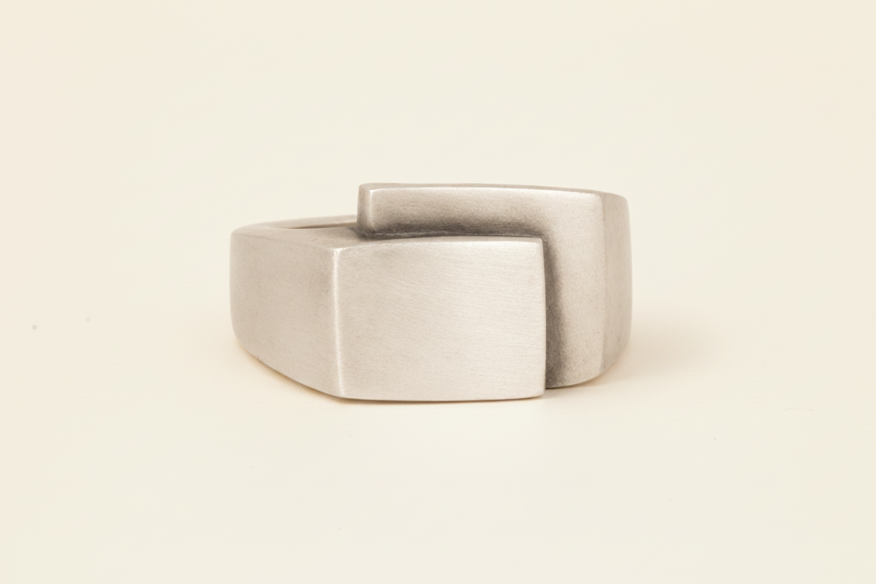 Fold Over Deco Ring