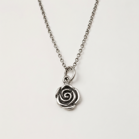 Ramble on Rose Pendant Necklace
