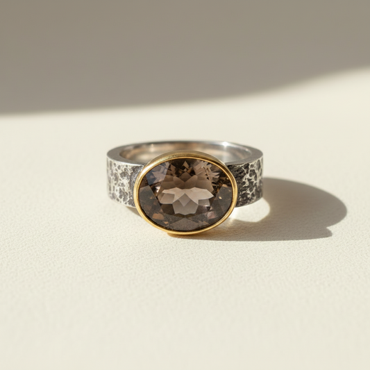 Chris Dungan Smokey Quartz Ring