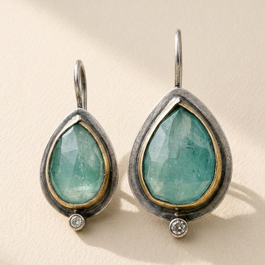 Teardrop Rim Earrings