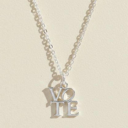 Vote Necklace
